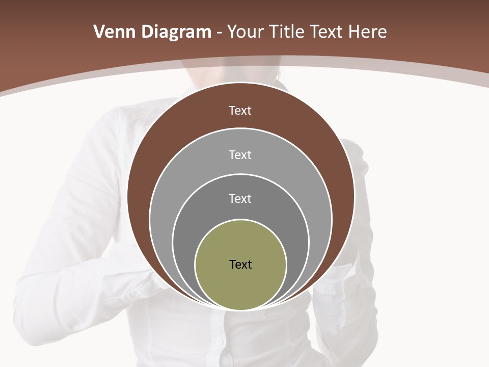 Currency Holding Happiness PowerPoint Template