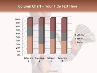 Shopping Face Success PowerPoint Template