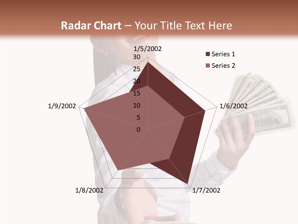 Shopping Face Success PowerPoint Template