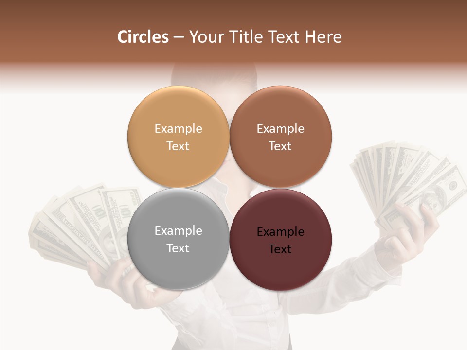 Financial Concept Caucasian PowerPoint Template