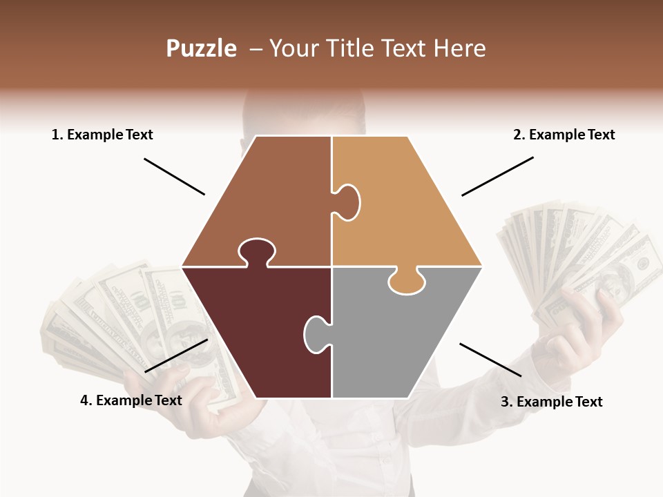 Financial Concept Caucasian PowerPoint Template