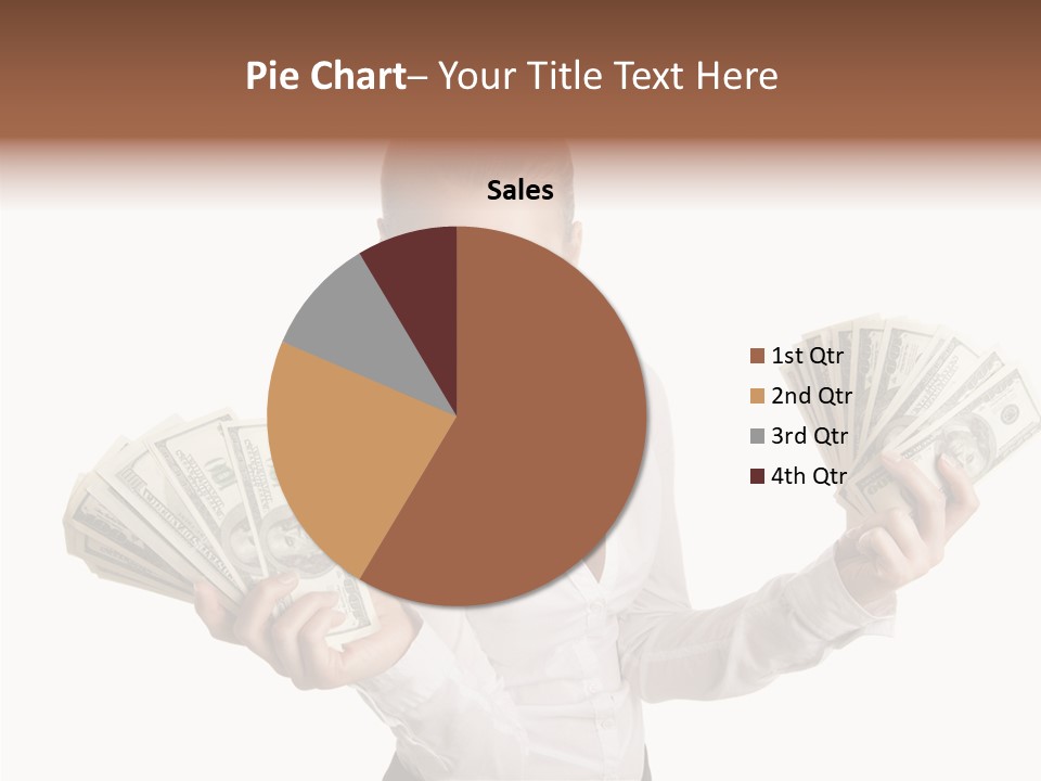Financial Concept Caucasian PowerPoint Template
