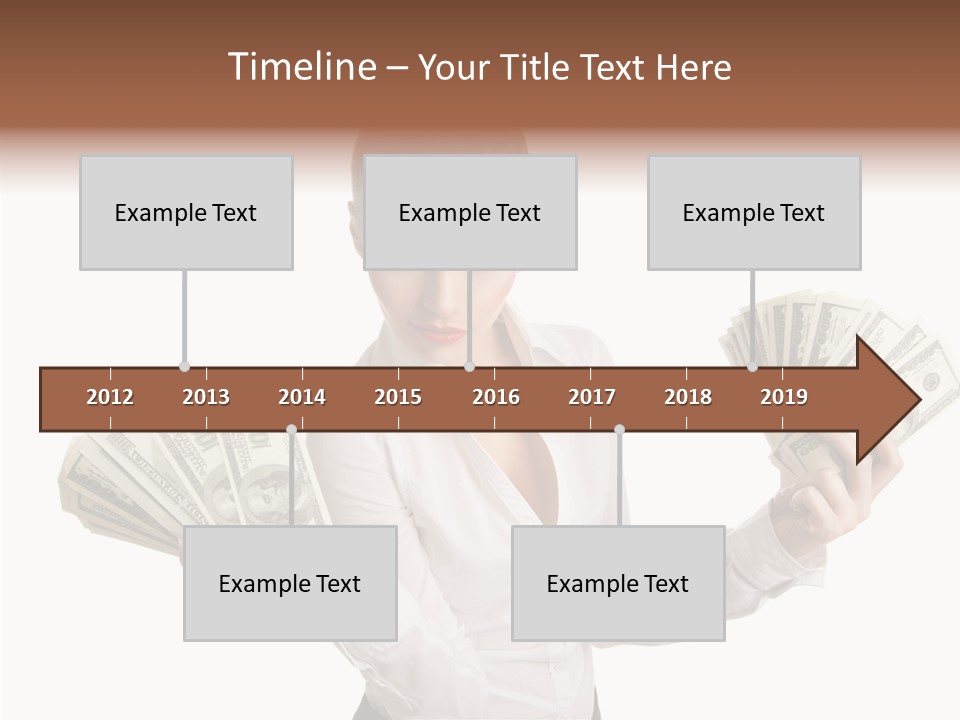 Financial Concept Caucasian PowerPoint Template