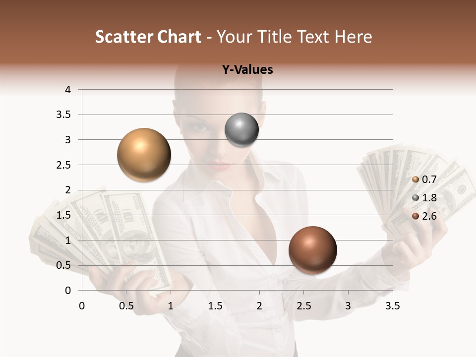 Financial Concept Caucasian PowerPoint Template