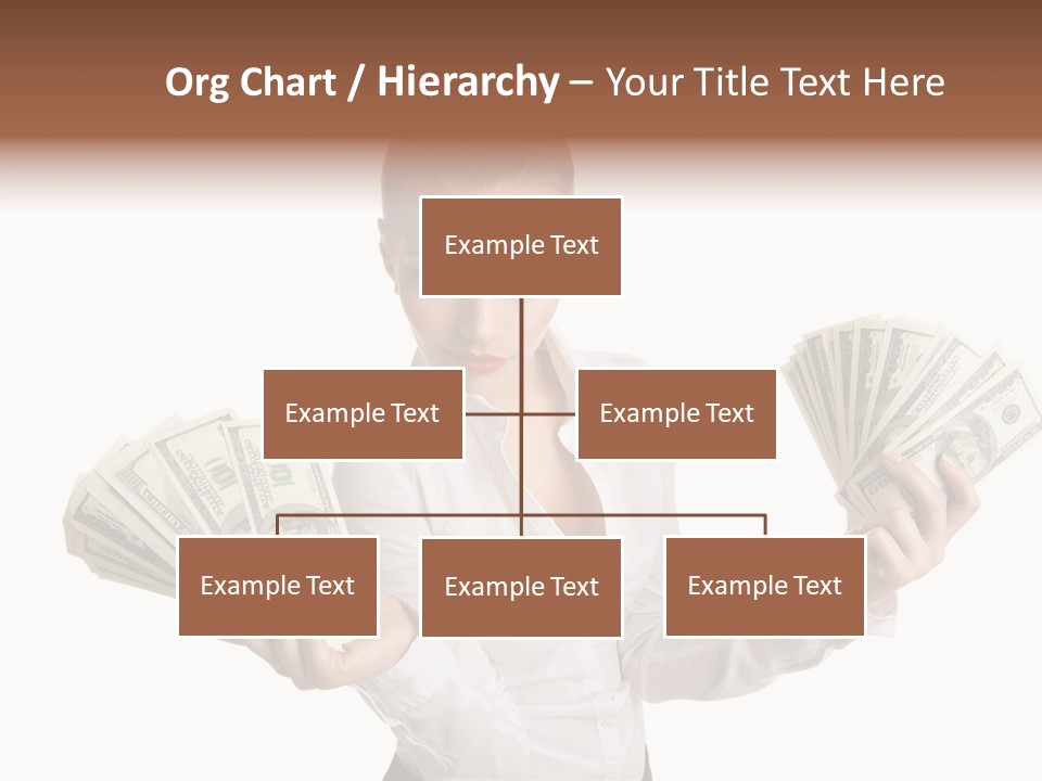Financial Concept Caucasian PowerPoint Template