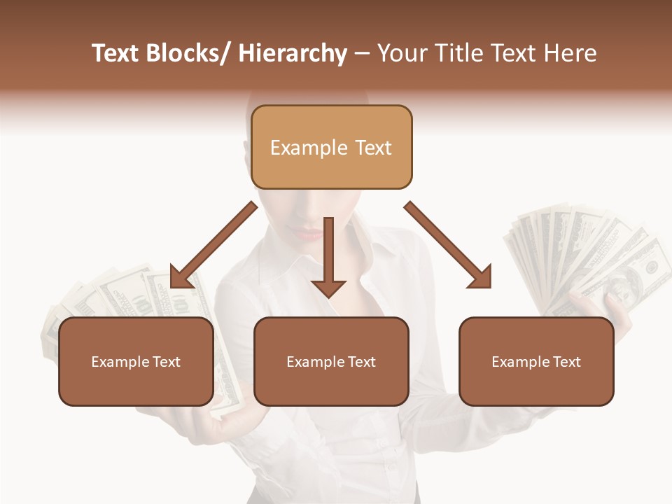 Financial Concept Caucasian PowerPoint Template