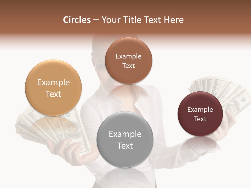 Financial Concept Caucasian PowerPoint Template