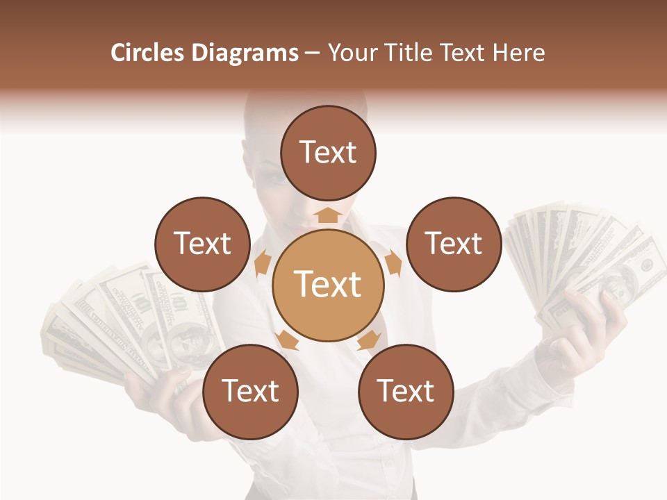 Financial Concept Caucasian PowerPoint Template