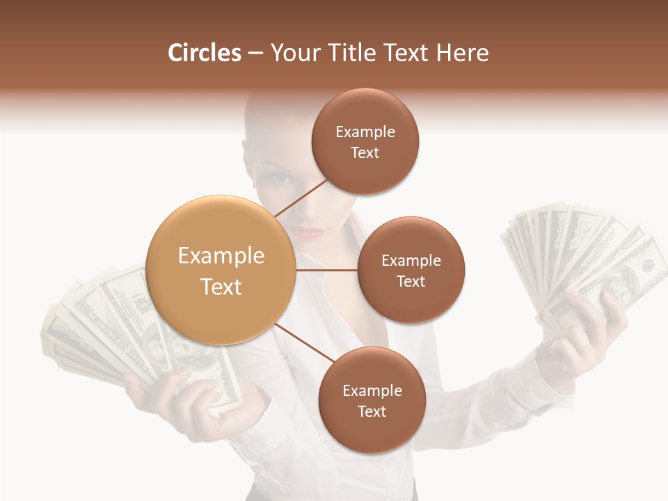 Financial Concept Caucasian PowerPoint Template