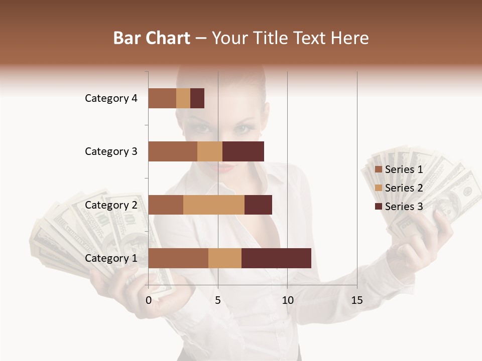 Financial Concept Caucasian PowerPoint Template