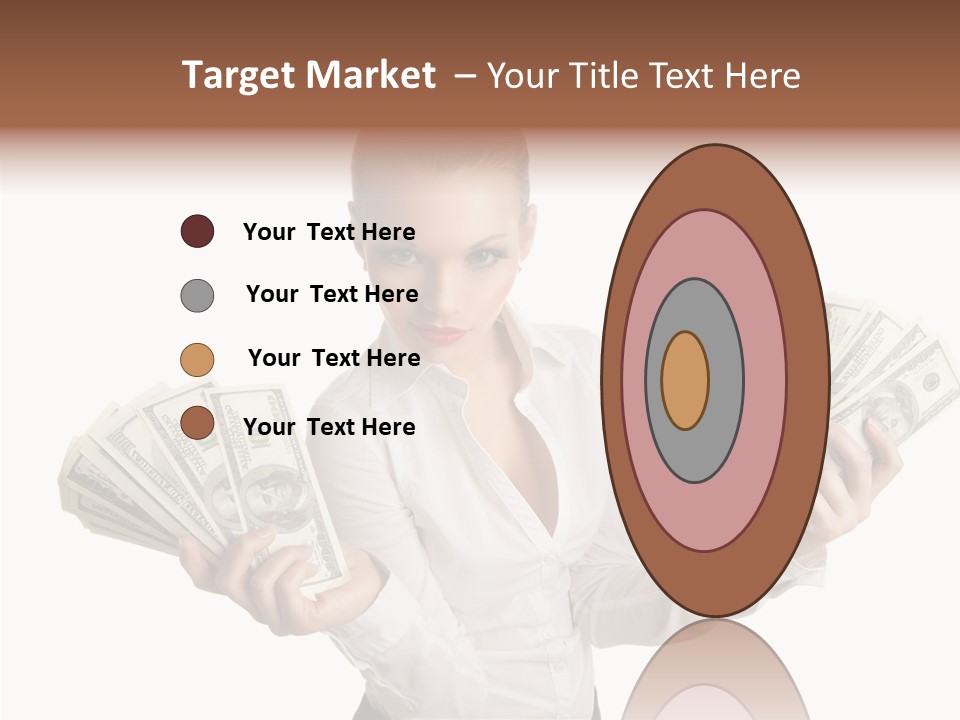 Financial Concept Caucasian PowerPoint Template