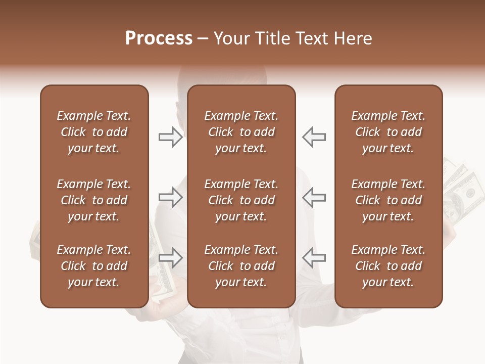 Financial Concept Caucasian PowerPoint Template