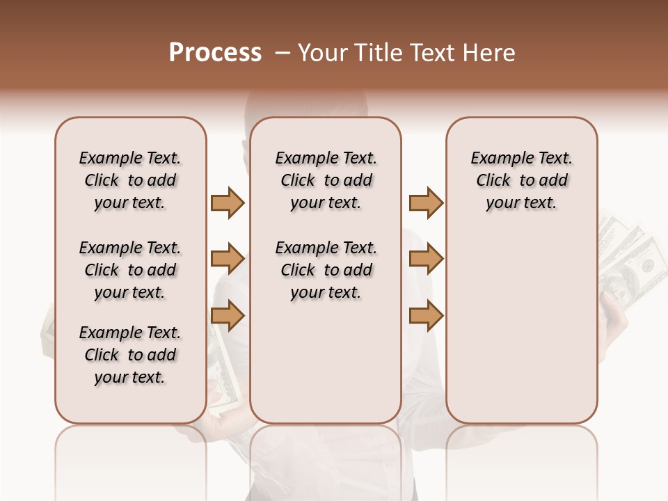 Financial Concept Caucasian PowerPoint Template