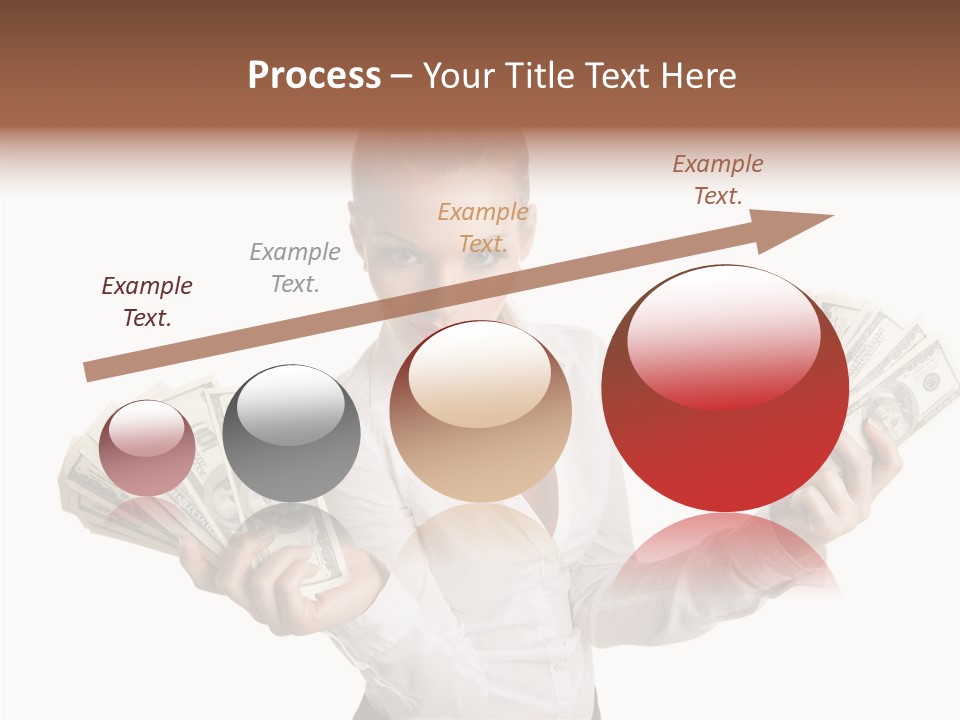 Financial Concept Caucasian PowerPoint Template