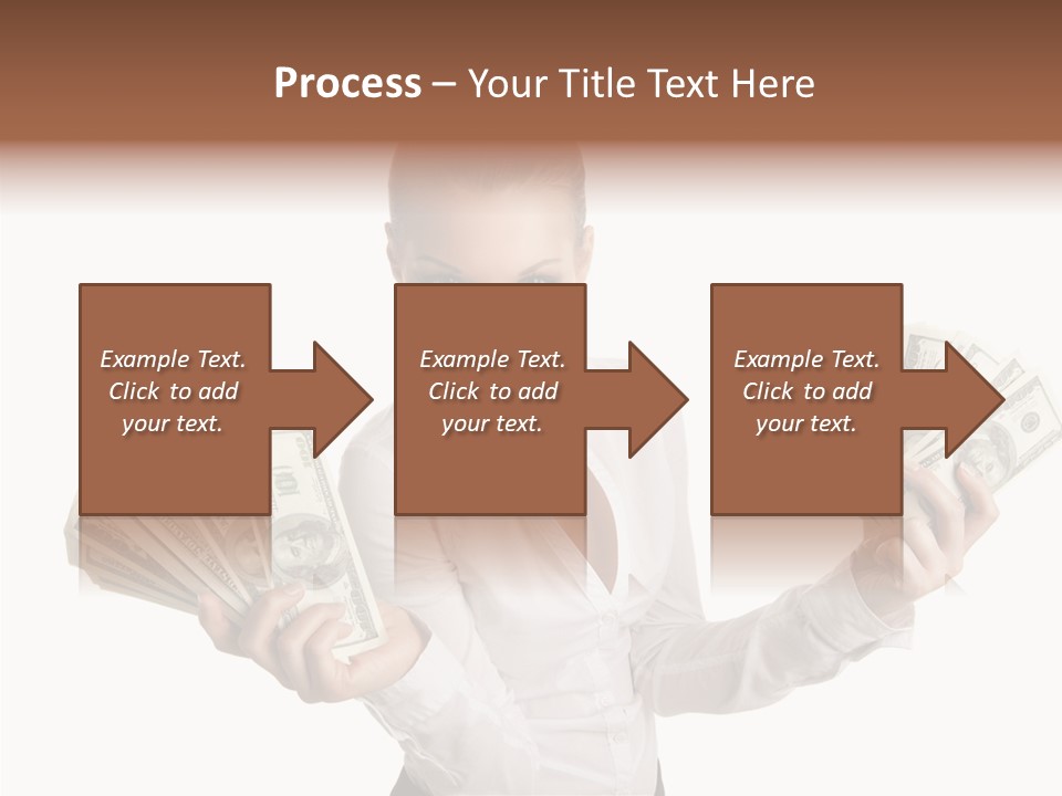Financial Concept Caucasian PowerPoint Template