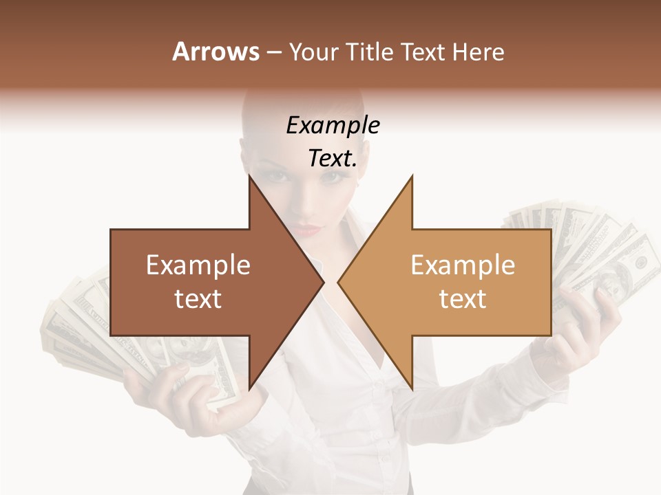 Financial Concept Caucasian PowerPoint Template