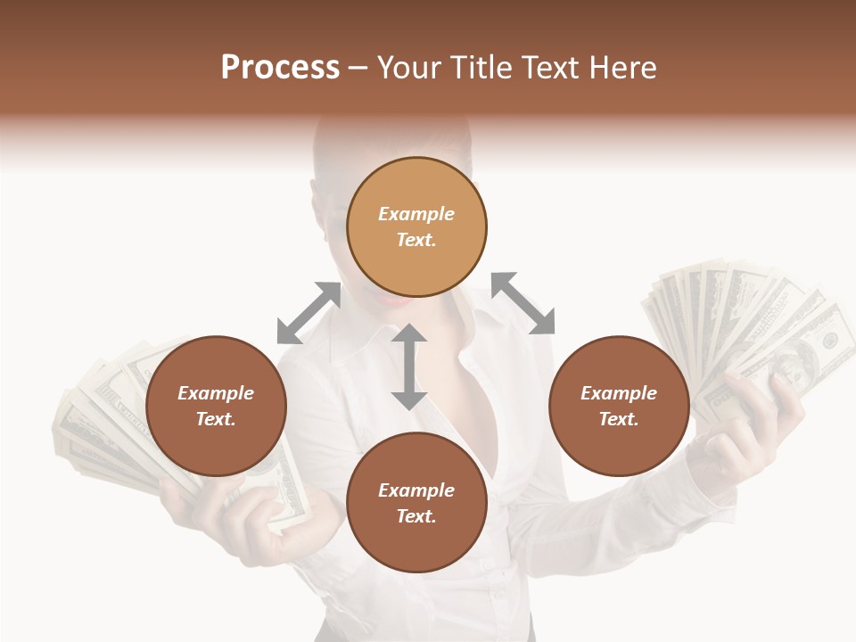 Financial Concept Caucasian PowerPoint Template