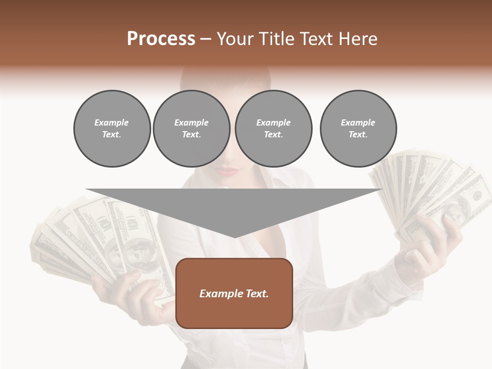 Financial Concept Caucasian PowerPoint Template