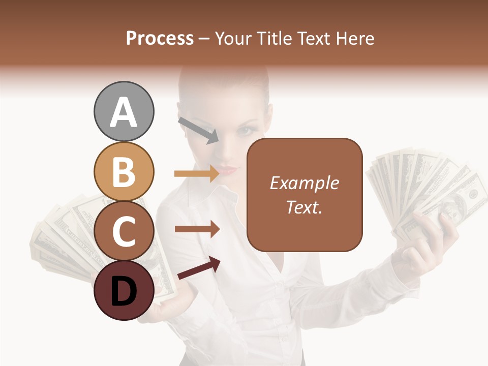 Financial Concept Caucasian PowerPoint Template