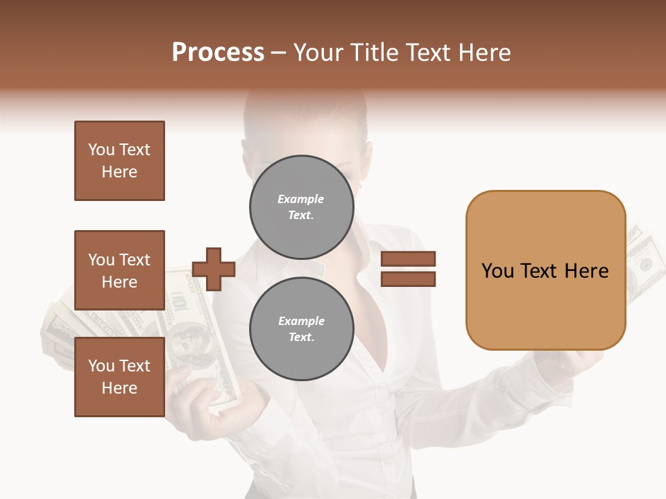 Financial Concept Caucasian PowerPoint Template