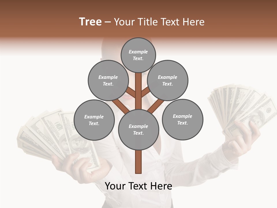 Financial Concept Caucasian PowerPoint Template