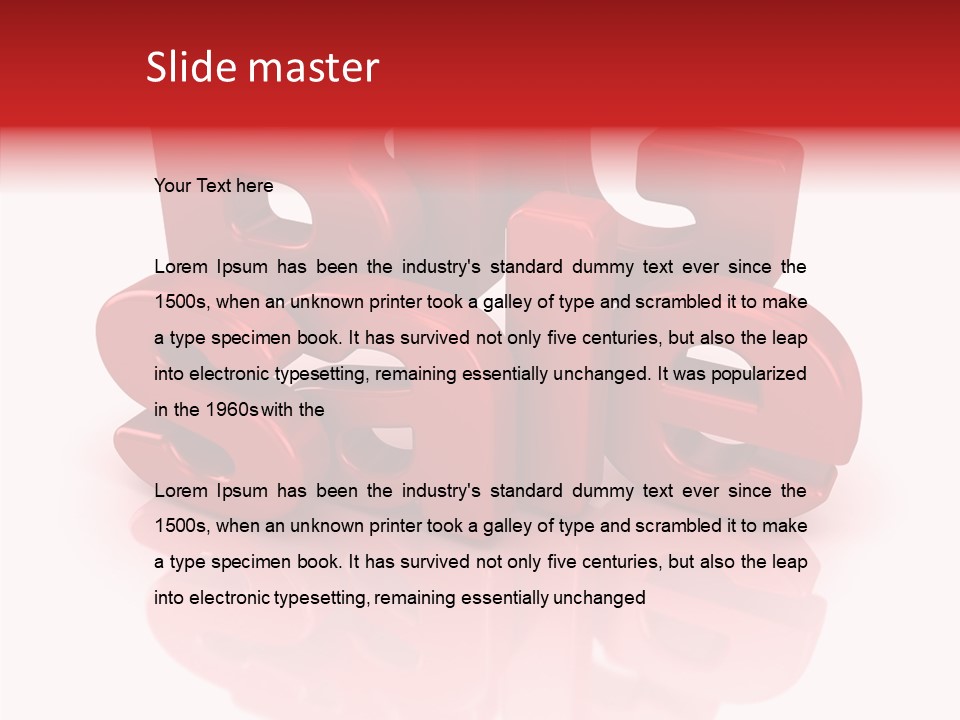 Shop Isolated Attention PowerPoint Template