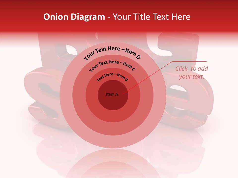 Shop Isolated Attention PowerPoint Template