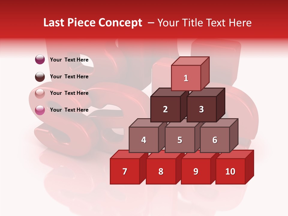 Shop Isolated Attention PowerPoint Template