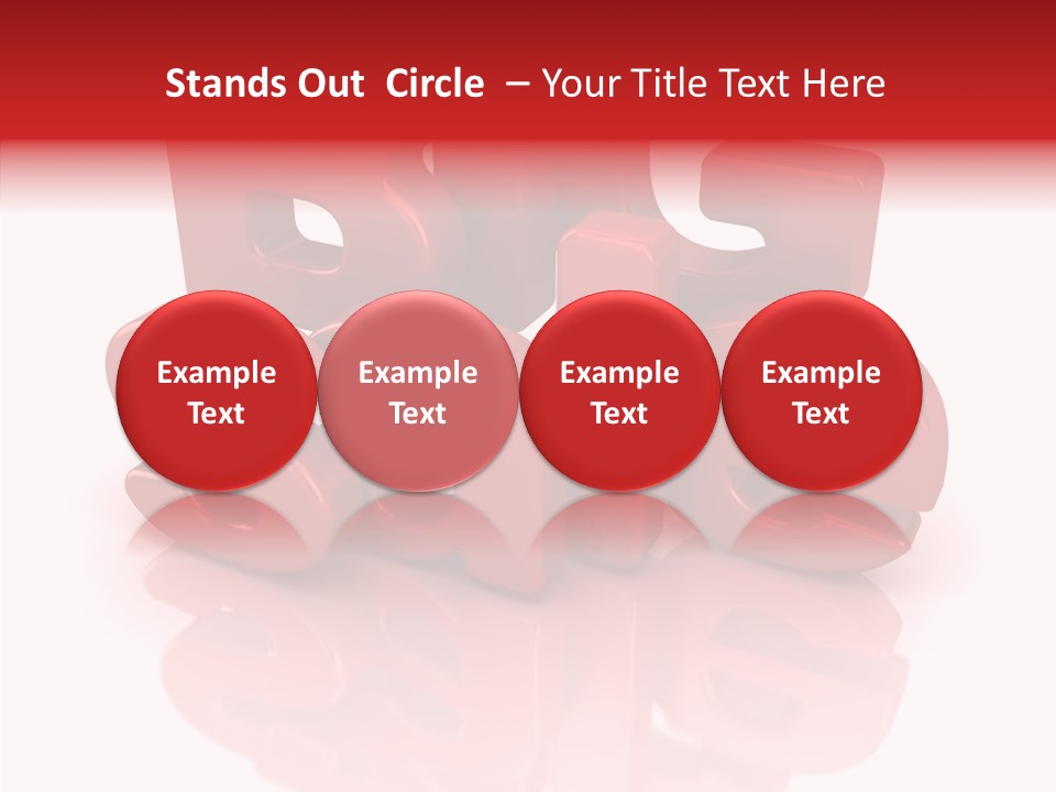 Shop Isolated Attention PowerPoint Template