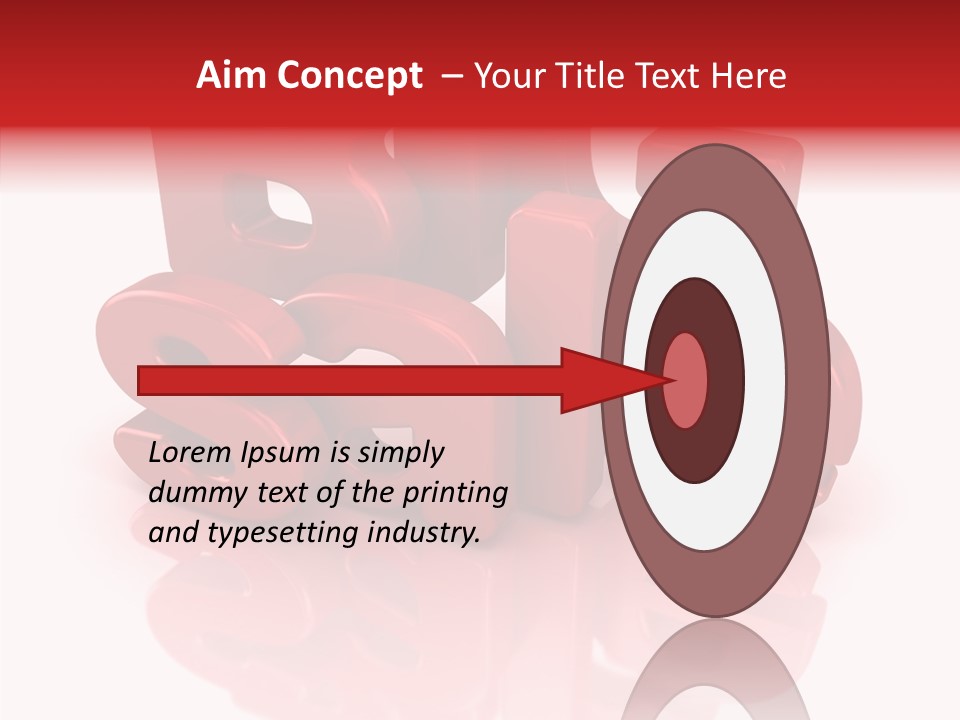 Shop Isolated Attention PowerPoint Template