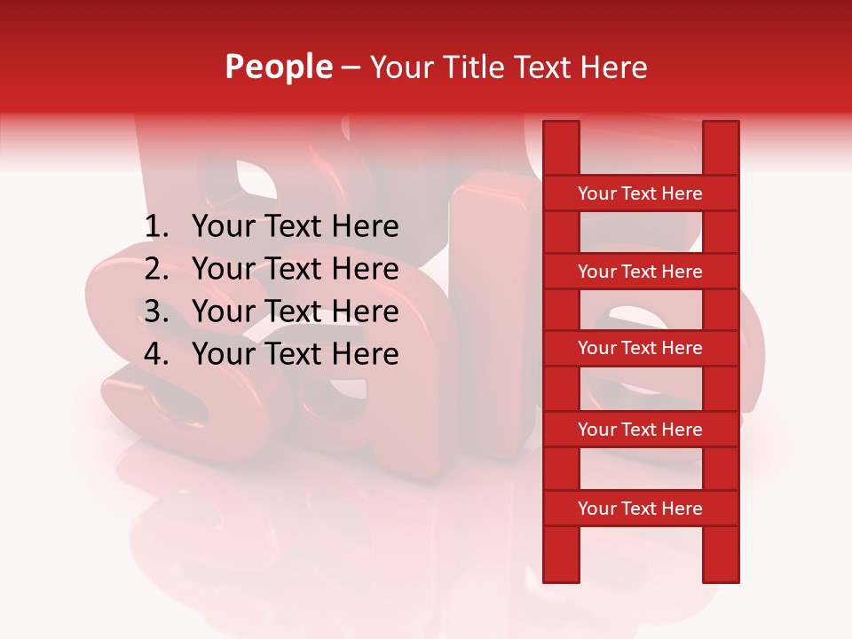 Shop Isolated Attention PowerPoint Template