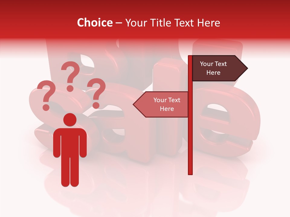 Shop Isolated Attention PowerPoint Template