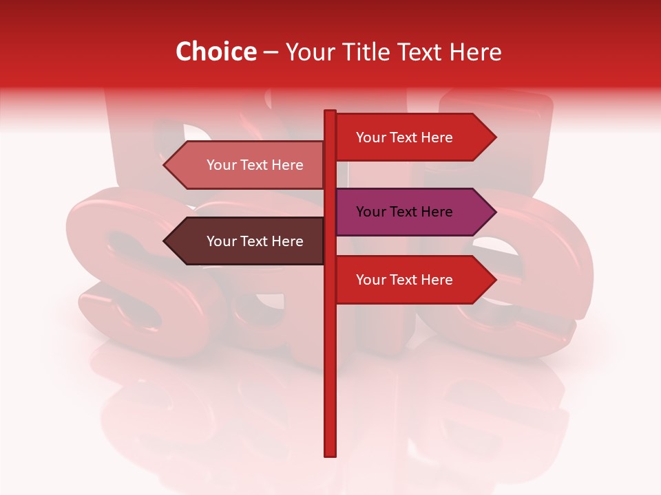 Shop Isolated Attention PowerPoint Template