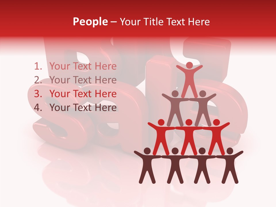 Shop Isolated Attention PowerPoint Template