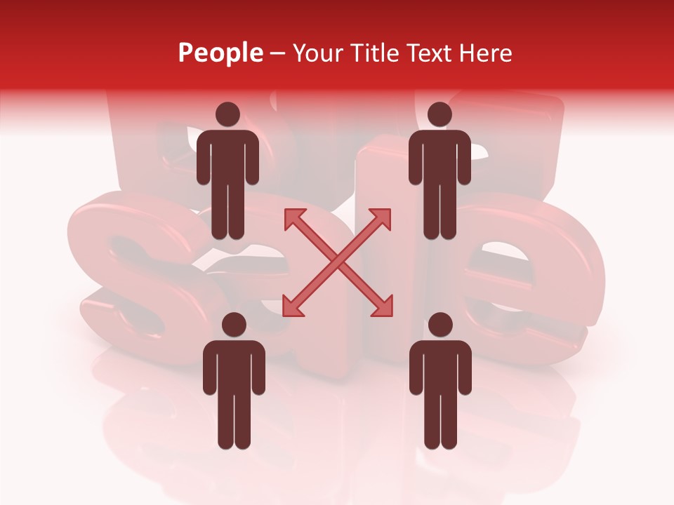 Shop Isolated Attention PowerPoint Template