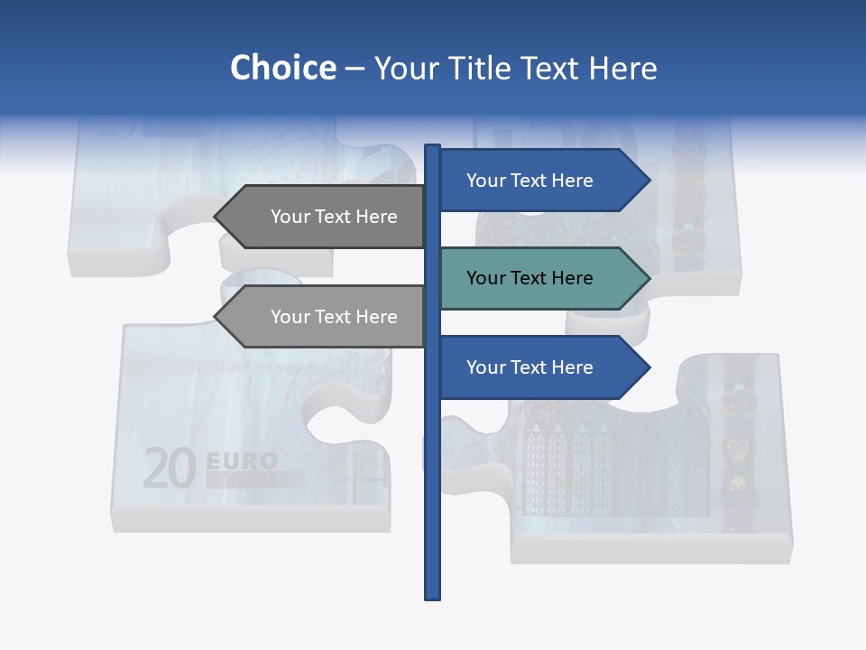 Idea Decisions Symbol PowerPoint Template