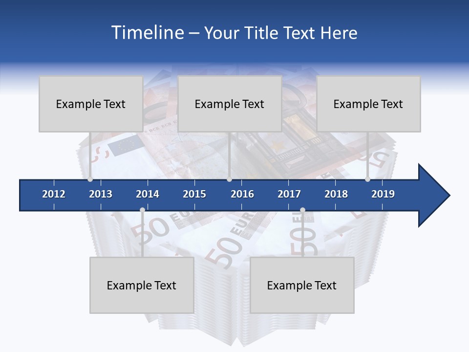 Note Bills Wad PowerPoint Template