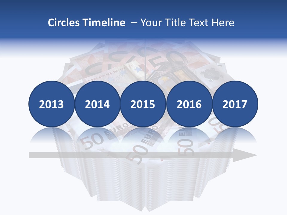 Note Bills Wad PowerPoint Template