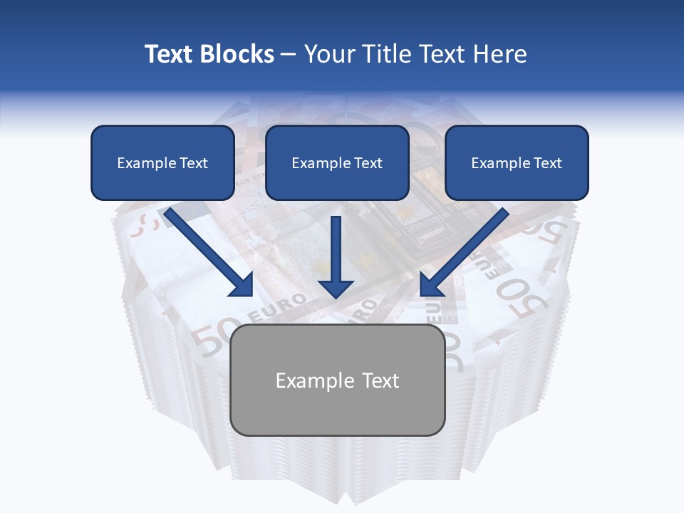 Note Bills Wad PowerPoint Template