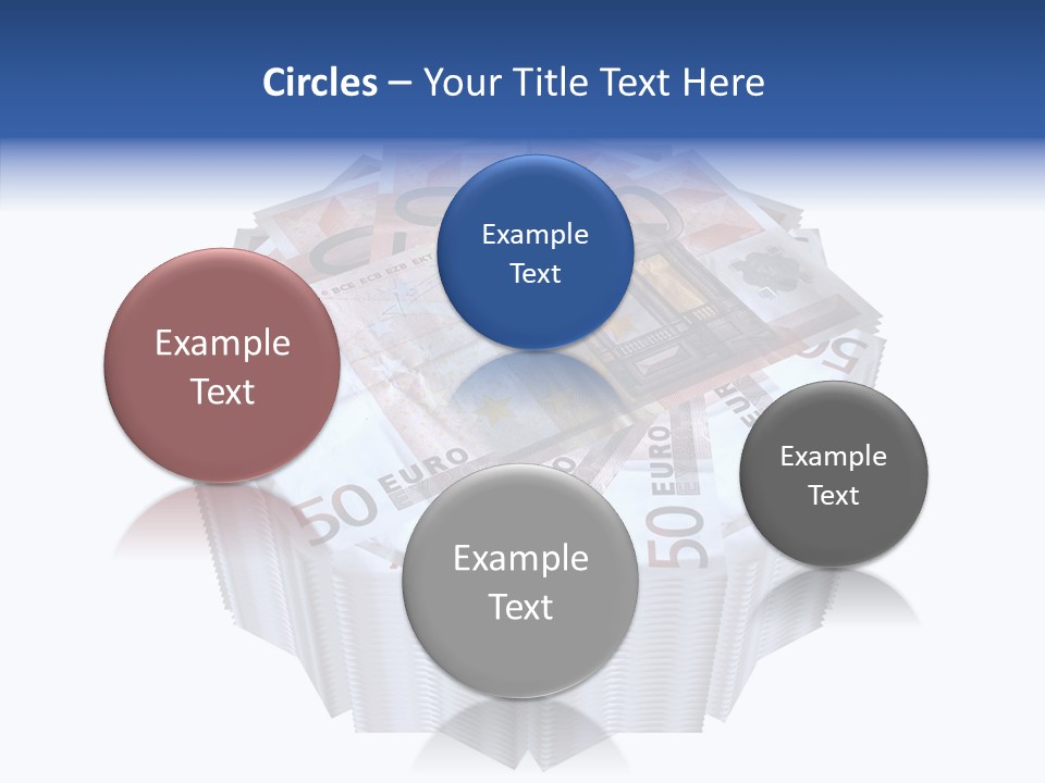 Note Bills Wad PowerPoint Template