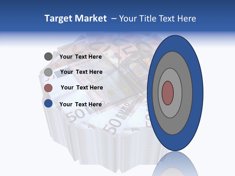 Note Bills Wad PowerPoint Template