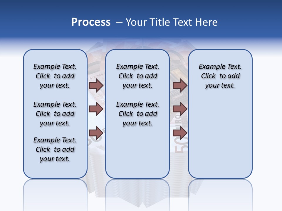 Note Bills Wad PowerPoint Template