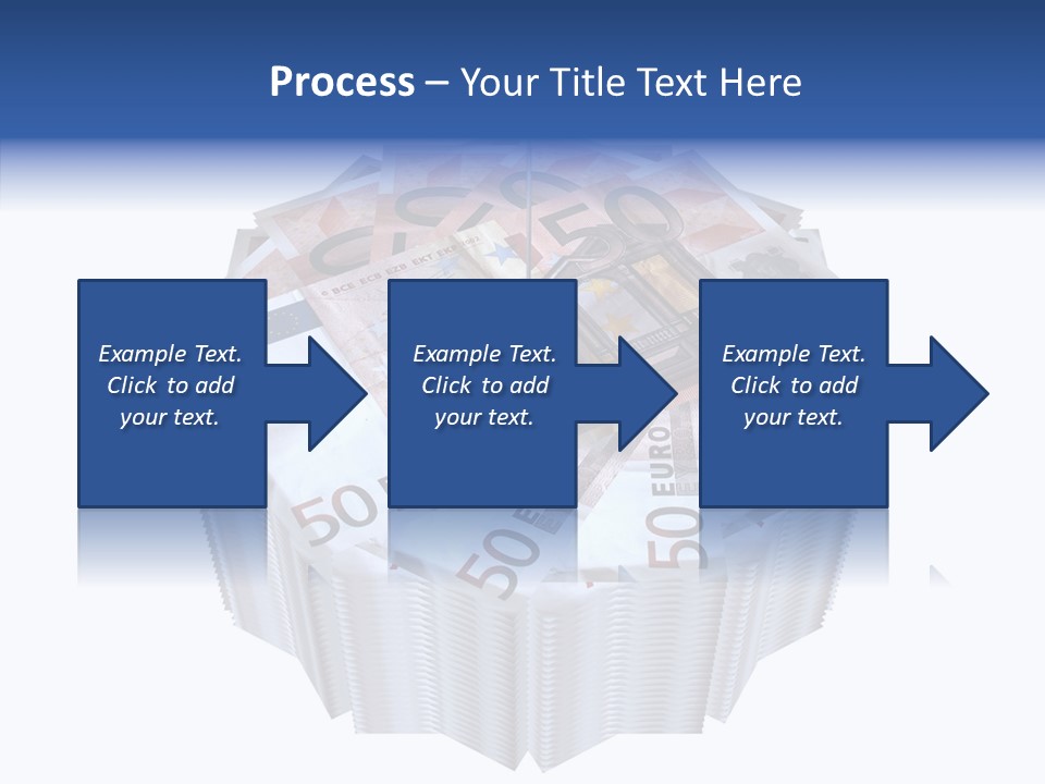 Note Bills Wad PowerPoint Template