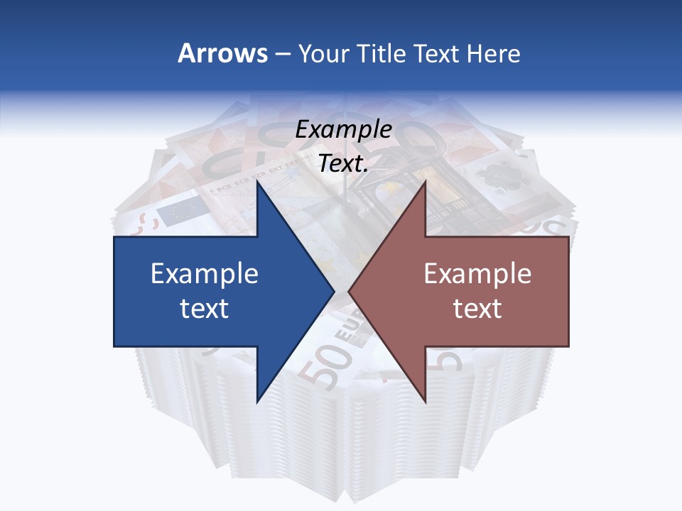 Note Bills Wad PowerPoint Template