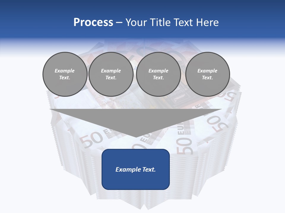 Note Bills Wad PowerPoint Template