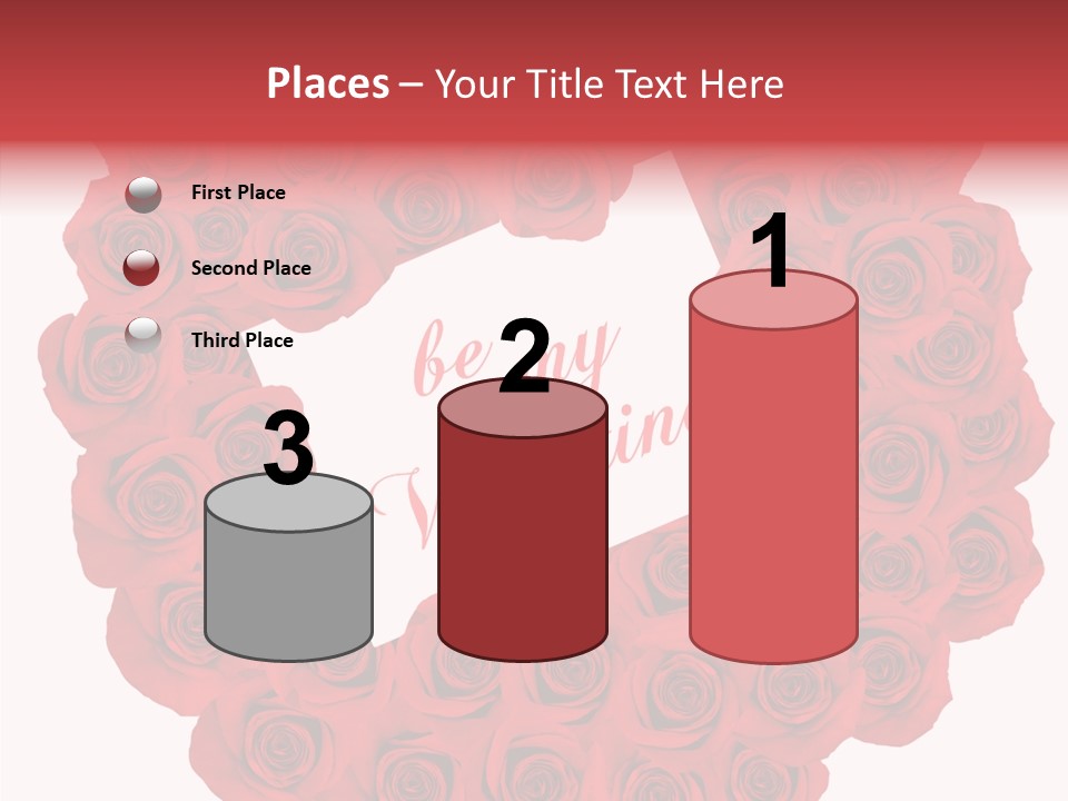 Valentine Love Red PowerPoint Template
