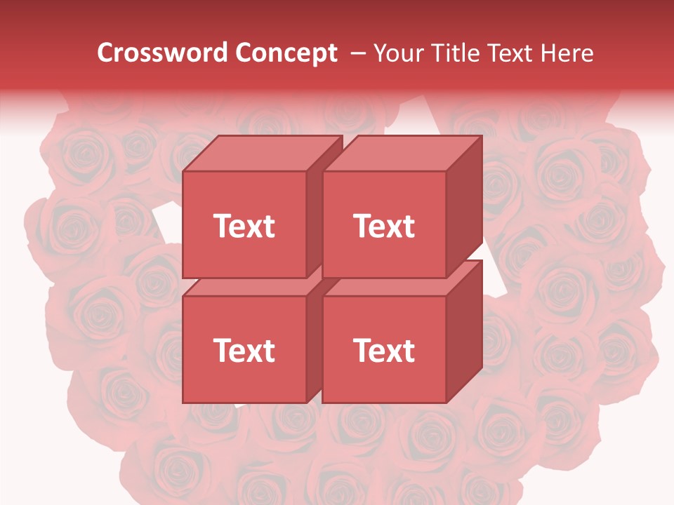 Valentine Love Red PowerPoint Template