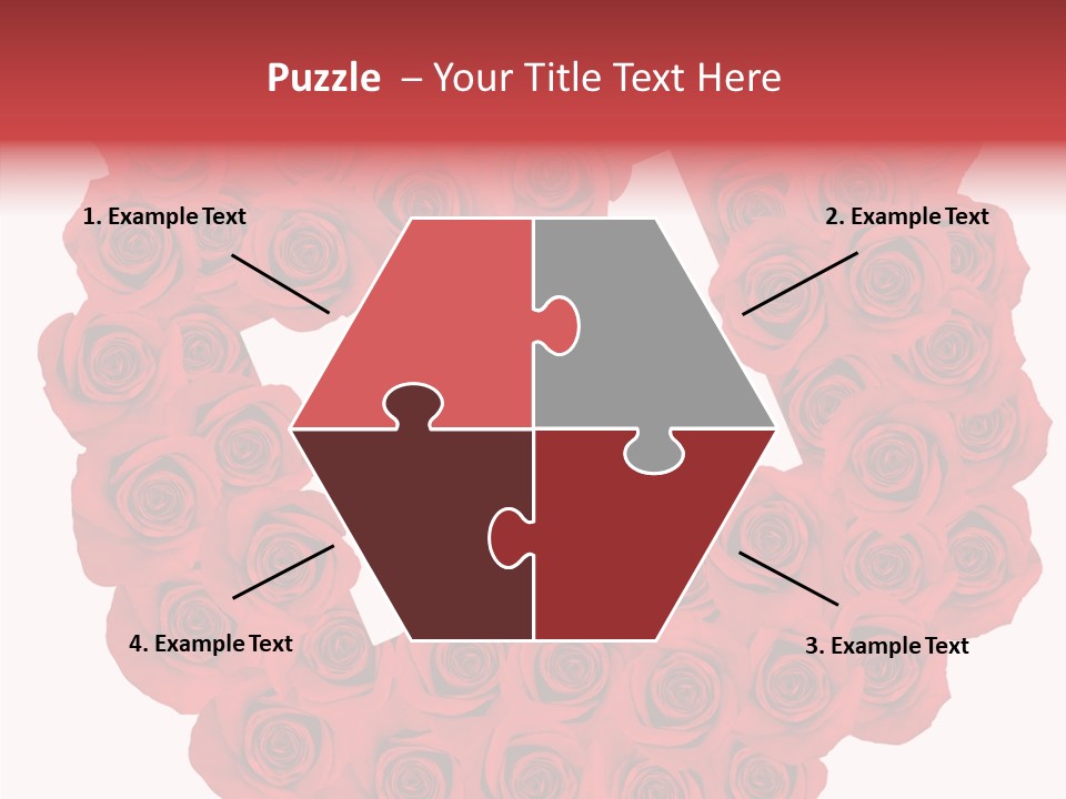 Valentine Love Red PowerPoint Template