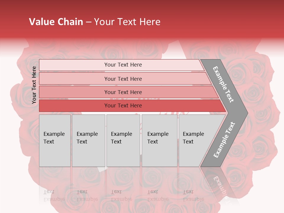 Valentine Love Red PowerPoint Template