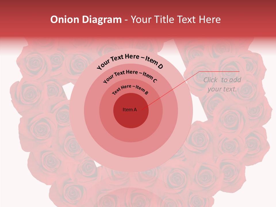 Valentine Love Red PowerPoint Template